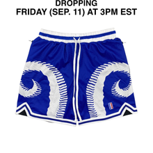 Load image into Gallery viewer, RAMILY SHORTS (FEARSOME BLUE)
