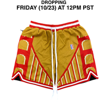 Load image into Gallery viewer, NINER SHORTS (GOLD)
