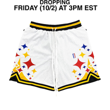Load image into Gallery viewer, STEELER SHORTS (AWAY)
