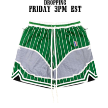 Load image into Gallery viewer, CUNNINGHAM SHORTS (PINSTRIPES)
