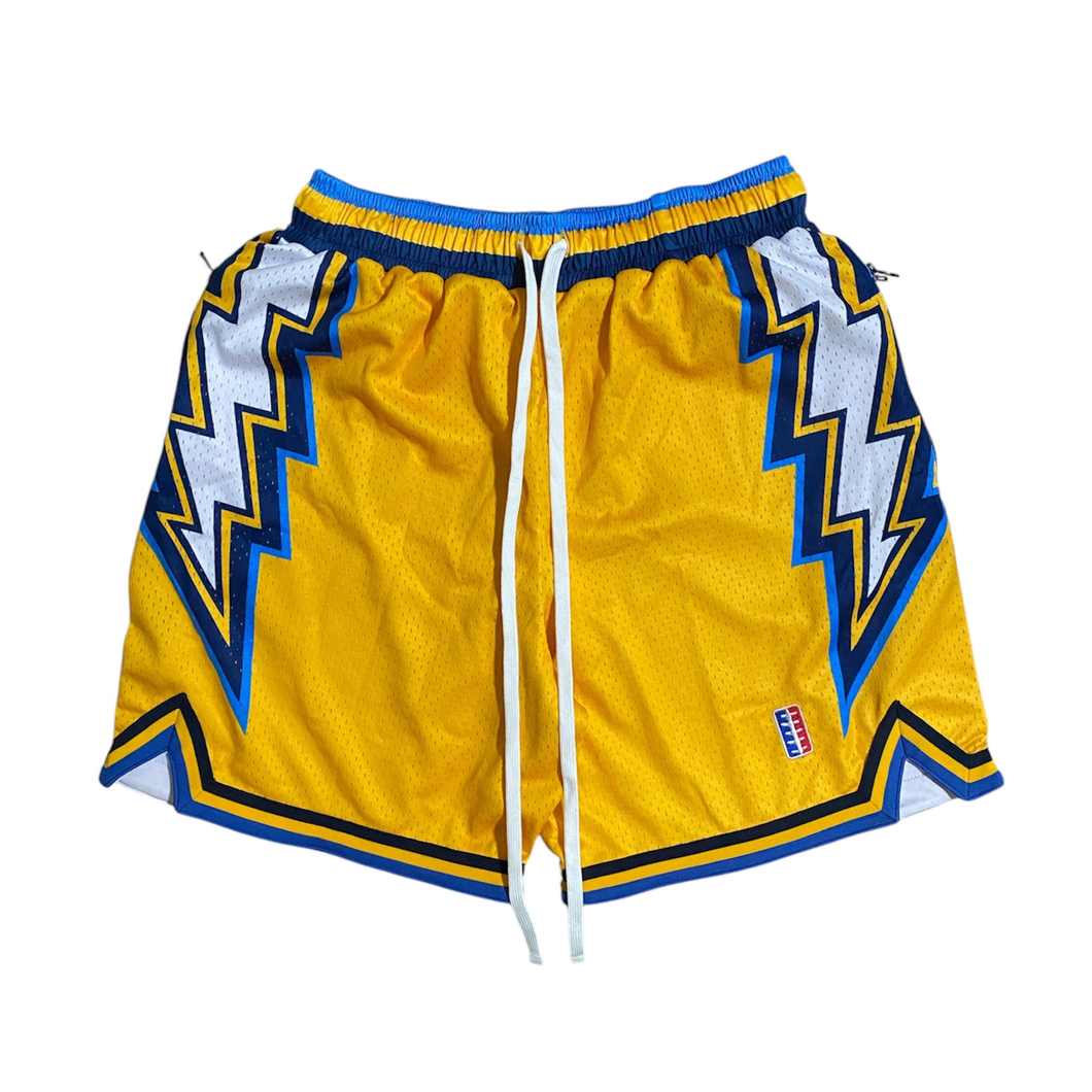 BOLT FAM SHORTS (GOLDEN)