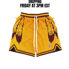 Load image into Gallery viewer, MEAST SHORTS (TWO-TONE GOLD)
