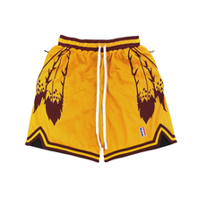 Load image into Gallery viewer, MEAST SHORTS (TWO-TONE GOLD)
